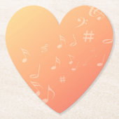 Peach Music Untersetzer (Vorderseite)