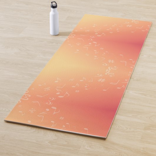 Peach Music Yogamatte (Beispiel)