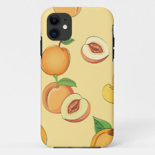 Peach Muster 7 Case-Mate iPhone Hülle