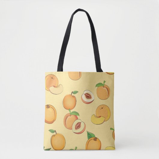 Peach Muster 7 Tasche (Vorderseite)