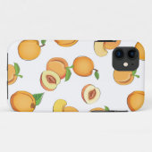 Peach-Muster Case-Mate iPhone Hülle (Rückseite (Horizontal))