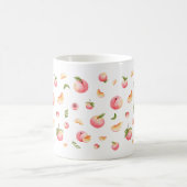 Peach-Muster Kaffeetasse (Mittel)