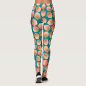 Peach-Muster Leggings (Rückseite)