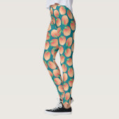 Peach-Muster Leggings (Links)