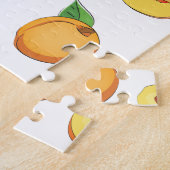 Peach-Muster Puzzle (Seite)