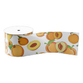 Peach-Muster Ripsband (Spule)