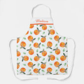 Peach-Muster Schürze (Vorderseite)