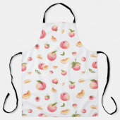 Peach-Muster Schürze (Vorderseite)