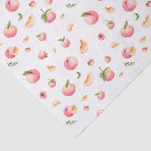 Peach-Muster Seidenpapier (Ausschnitt)