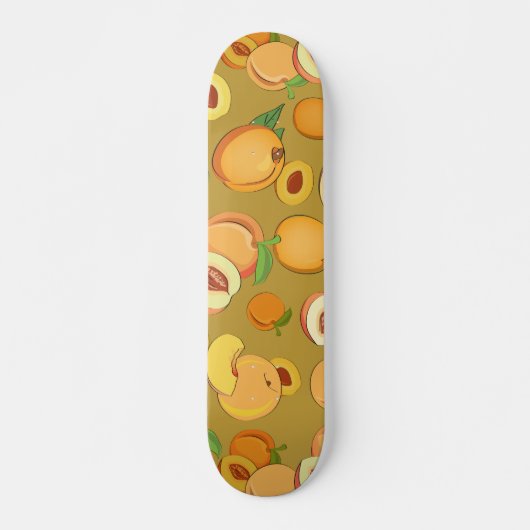 Peach-Muster Skateboard (Vorne)