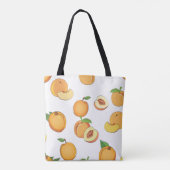 Peach-Muster Tasche (Rückseite)