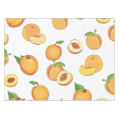 Peach-Muster Tischdecke (Vorderseite (Horizontal))