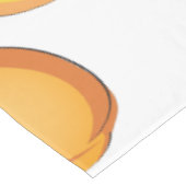 Peach-Muster Tischdecke (Schrägansicht)