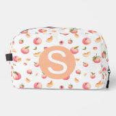 Peach-Muster Waschbeutel (Vorderseite)