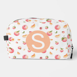 Peach-Muster Waschbeutel
