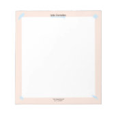 Peach´n Blue Notepad Small Little Reminders Notizblock (Vorderseite)
