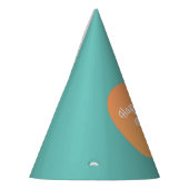 Peach Niedlich Kid's Geburtstagsparty Partyhütchen (Links)