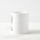 Peach Not War Funny Fruit Puff Kaffeetasse (Mittel)