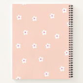 Peach Notebook "Alhamdulillah" Notizblock (Rückseite)