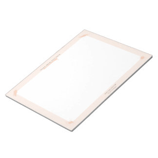 Peach Notepad Good Ideas Start Here Notizblock