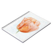 Peach Notizblock (Linke Seite)