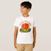 Peach on Earth Funny Christmas Pub T - Shirt (Vorne ganz)