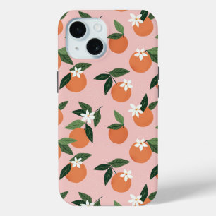 Peach Orange Juice Muster Case-Mate iPhone Hülle
