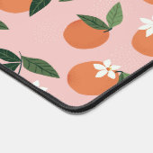Peach Orange Juice Muster Schreibtischunterlage (Ecke)