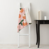 Peach Orange Juice Muster Sherpadecke (Beispiel)