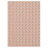Peach Orange Juice Muster Tischdecke (Vorderseite)