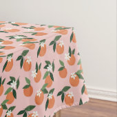 Peach Orange Juice Muster Tischdecke (Beispiel)