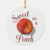 Peach Ornament (Vorne)