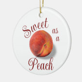Peach Ornament (Links)