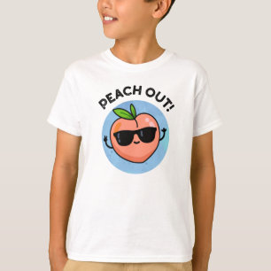 Peach Out Funny Fruit Pub T-Shirt