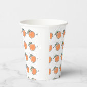 Peach Paper Cups Pappbecher (Rechts)
