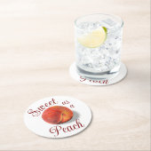 Peach Paper Untersetzer (Vor Ort)