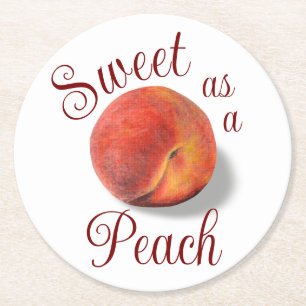 Peach Paper Untersetzer
