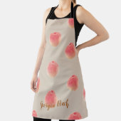 Peach Pattern Kitchen Apron – Peach State Style Schürze (InSitu)