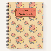 Peach Pattern-Notebook