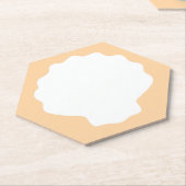 Peach Pearl Untersetzer (angewinkelt)