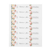 Peach Peonies Wedding (Bogen)