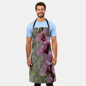 Peach petal flower apron schürze (Getragen)