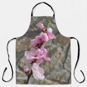 Peach petal flower schürze (Vorderseite)