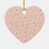 Peach Pfeile Keramikornament (Hinten)