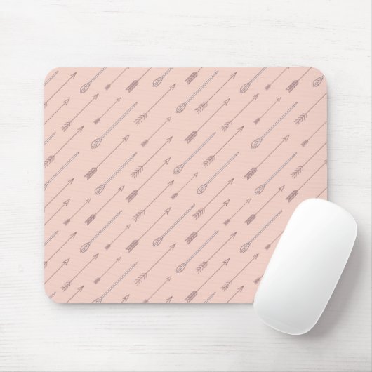 Peach Pfeile Mousepad (Mit Mouse)