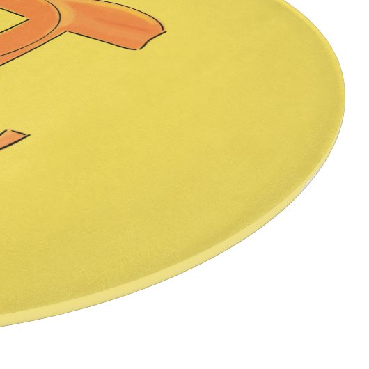 Peach Pi Niedlich Mathe Pi Day Pie Cutting Board Schneidebrett (Ecke)