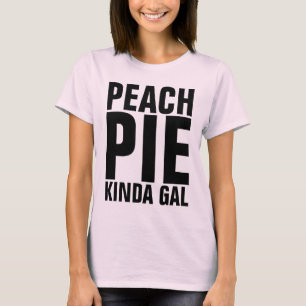 PEACH PIE LADIES T - SHIRT