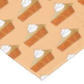 Peach Pie Slice Schnappschüsse Teller Tischdecke (Schrägansicht)