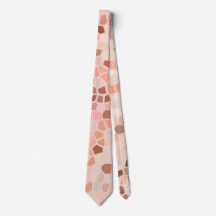 Peach Pink Brown Mosaik