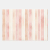 Peach Pink Cream Tulips Geschenkpapier Set (Vorderseite)
